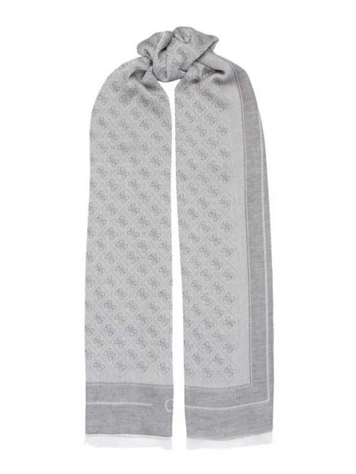 צעיף ממותג מבית Guess דגם AM9505POL03-GRY