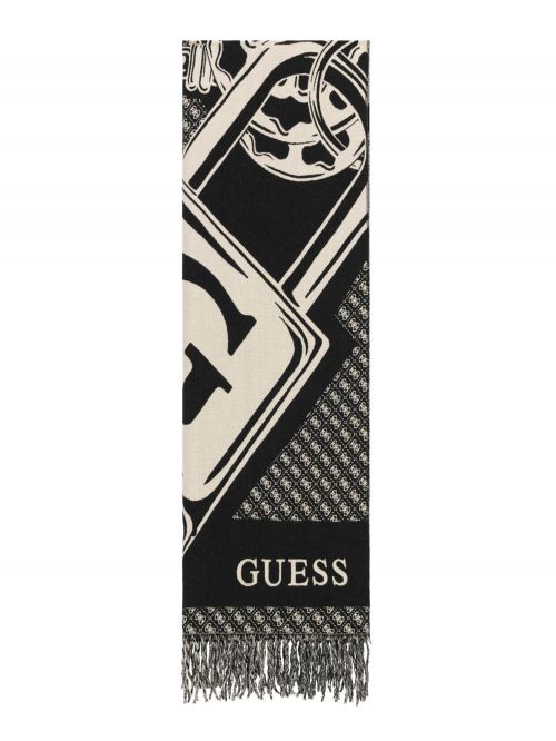 חגורת דמוי עור מבית Guess דגם G-AW5662POL03-BLA