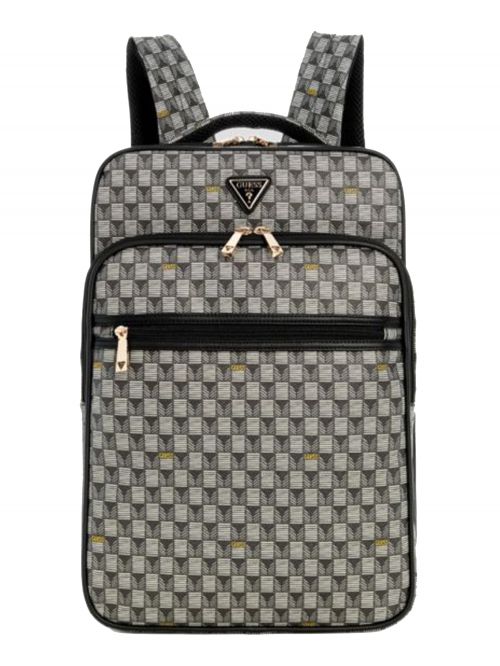 תיק גב דמוי עור לאישה GUESS קולקציית WILDER דגם G9344032-BLO