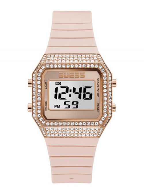 שעון יד GUESS דיגיטלי לאישה קולקציית ZOOM דגם GW0430L3