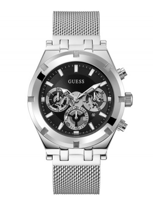שעון יד GUESS לגבר מקולקציית CONTINENTAL דגם GW0582G1