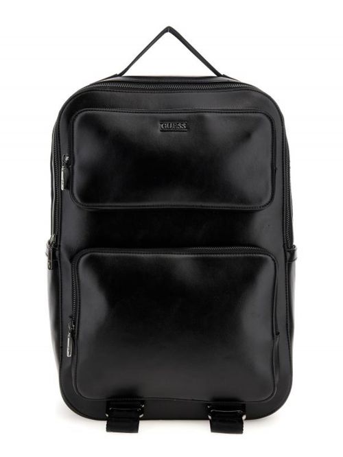 תיק גב דמוי עור מבית Guess דגם G-HMBOCAP5445-BLA
