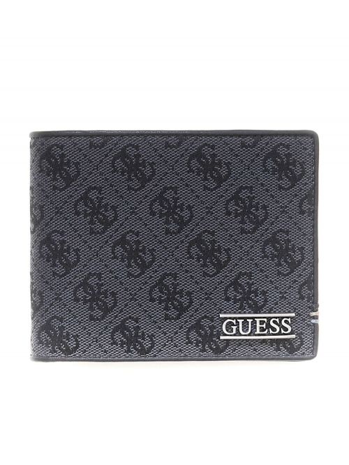 ארנק דמוי עור מבית Guess דגם G-SMBOLJLEA20-BLA