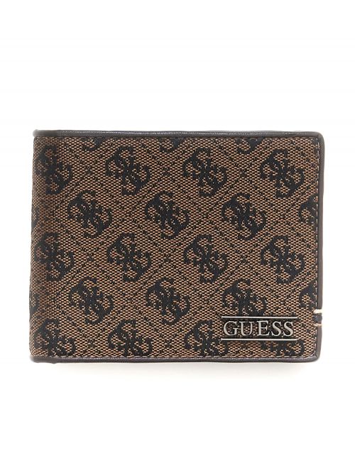 ארנק דמוי עור מבית Guess דגם G-SMBOLJLEA20-COF