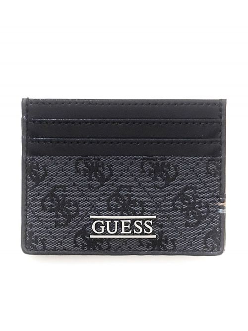 ארנק דמוי עור מבית Guess דגם G-SMBOLJLEA25-BLA