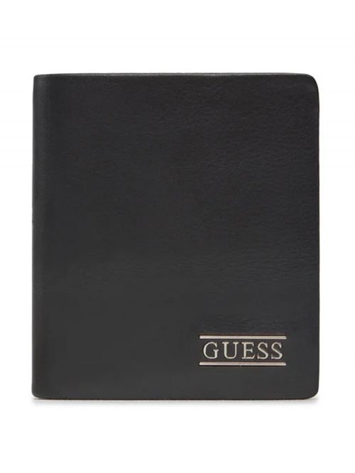 ארנק כרטיסי אשראי דמוי עור מבית Guess דגם G-SMNEBRLEA22-BLA