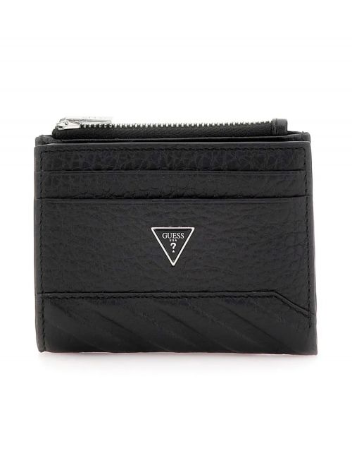 ארנק כרטיסי אשראי דמוי עור מבית Guess דגם G-SMTOLGLEA03-BLA