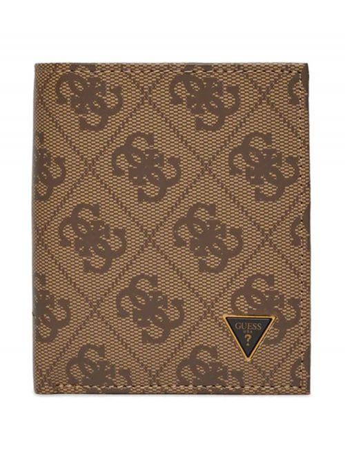 ארנק כרטיסי אשראי דמוי עור מבית Guess דגם G-SMVELELEA22-BBO