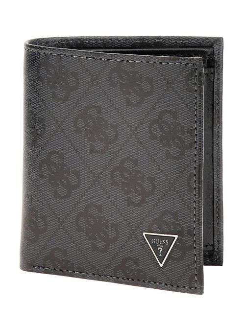 ארנק דמוי עור מבית Guess דגם G-SMVELELEA22-BLA