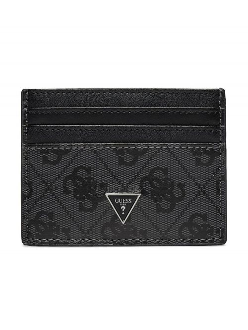 ארנק כרטיסי אשראי דמוי עור Guess דגם G-SMVELELEA25-BLA