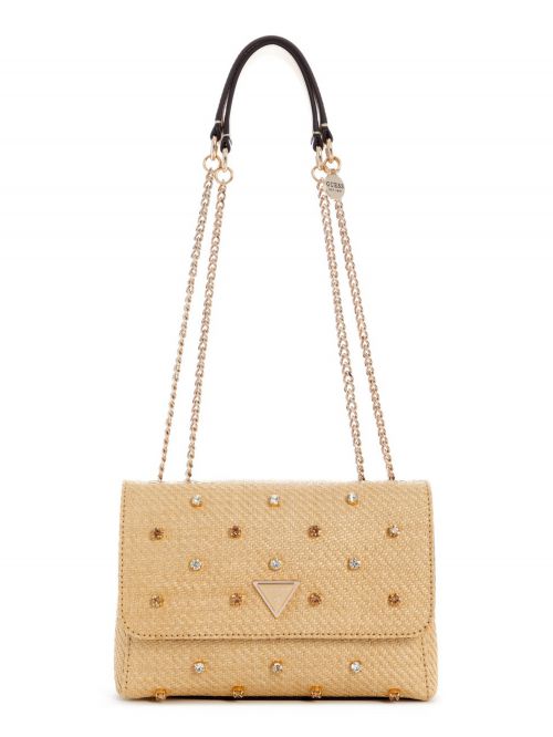 תיק צד דמוי עור GUESS דגם G-WE967320-NAT