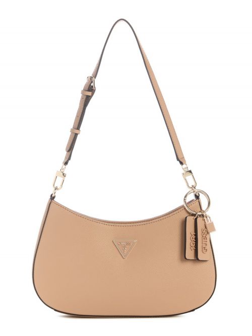 תיק צד דמוי עור לאישה מבית Guess דגם ZG787918-BEI