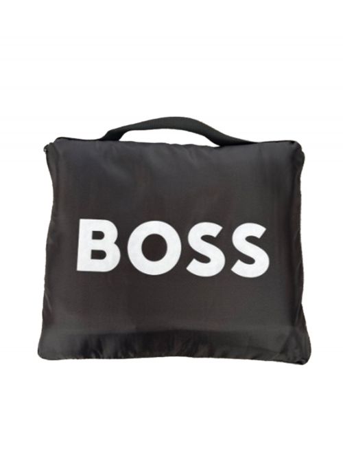 שמיכת הוגו בוס שחורה