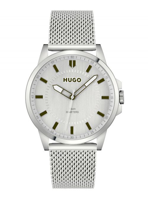 שעון HUGO לגבר מקולקציית #FIRST דגם 1530299
