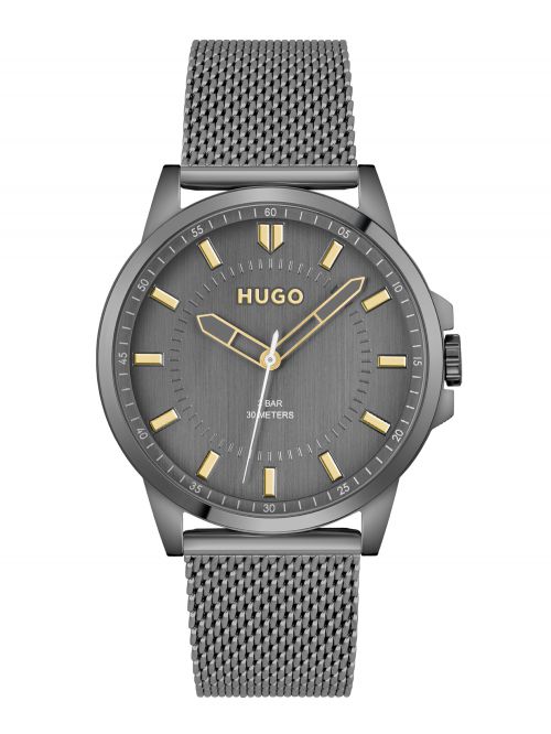 שעון HUGO לגבר מקולקציית #FIRST דגם 1530300