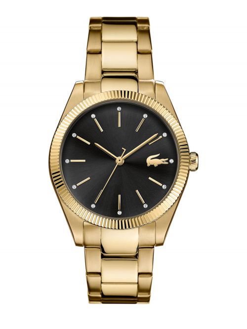 שעון יד LACOSTE לאישה בצבע זהב דגם 2001088