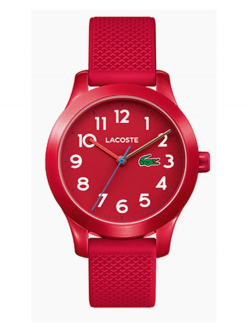 שעון יד לילד בצבע אדום רצועת סיליקון LAC-2030004
