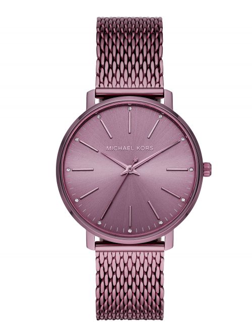 שעון יד MICHAEL KORS לאישה סגול קולקציית PYPER דגם MK4524