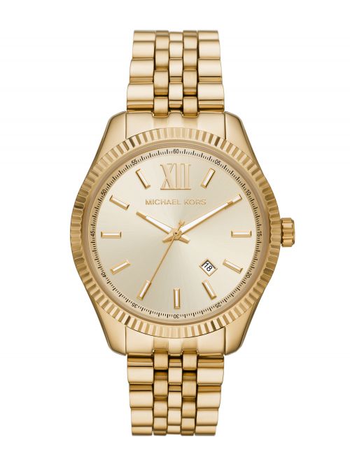 שעון יד MICHAEL KORS לגבר קולקציית LEXINGTON עם רצועת מתכת דגם MK8857
