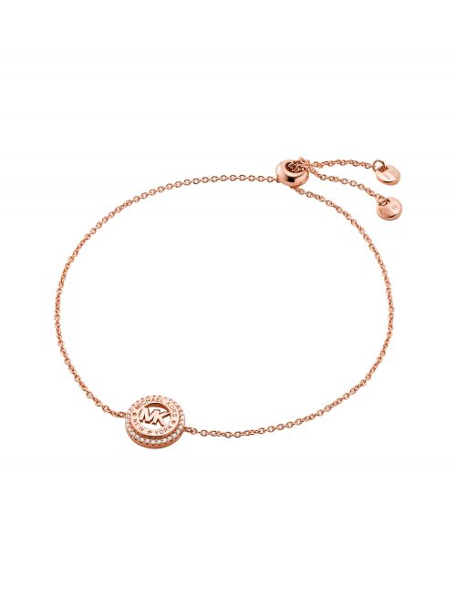 צמיד לאישה MICHAEL KORS עם ציפוי זהב אדום 14 קארט קולקציית PREMIUM דגם MKC1383AN791