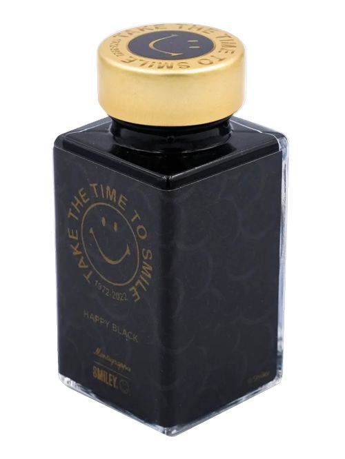 בקבוק דיו שחור MONTEGRAPPA סדרה SMILEY דגם I12EBZIC