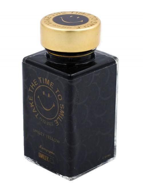 בקבוק דיו צהוב MONTEGRAPPA סדרה SMILEY דגם I12EBZIY