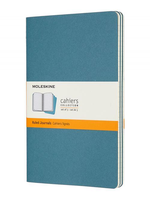 סט 3 מחברות שורה כריכה רכה מבית MOLESKINE דגם CH016B44