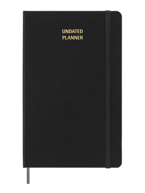 מחברת תכנון שבועי L כריכה קשה MOLESKINE דגם DHSPP2912MWH3Y25