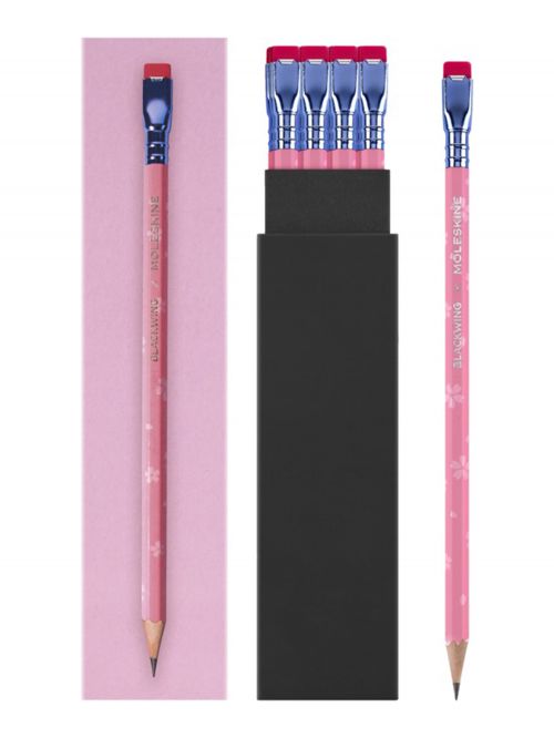 סט 12 עפרונות ואריזת מתנה מבית MOLESKINE דגם EWBKWSU01F12SET