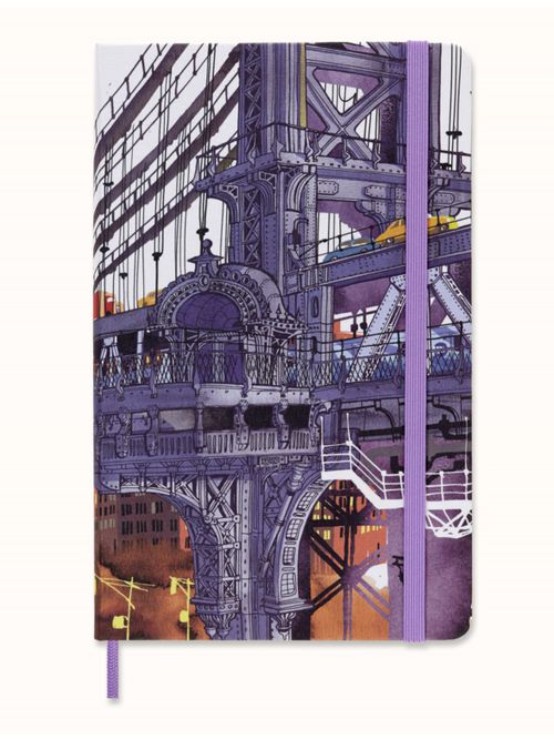 מחברת שורה כריכה קשה מבית MOLESKINE קולקציית I AM NY דגם LEQP060IAMNY