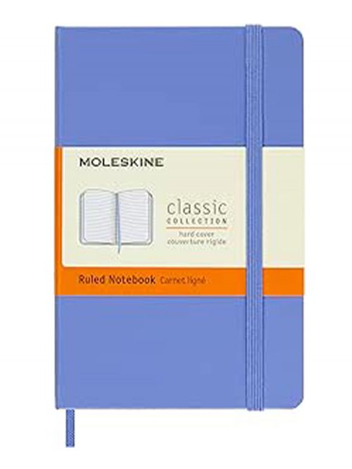 מחברת כיס שורה כריכה קשה מבית MOLESKINE צבע סגול דגם MM710B42