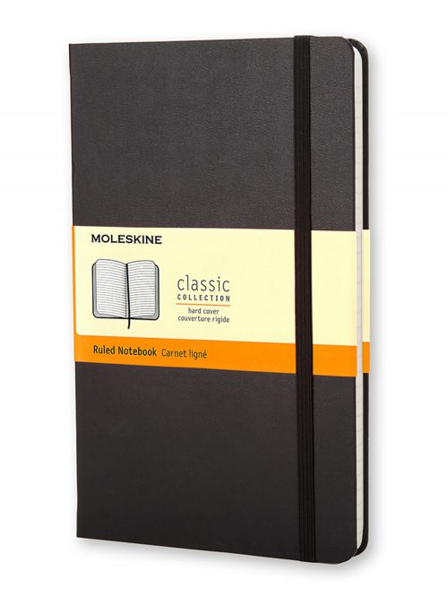מחברת שורה כריכה קשה מבית MOLESKINE דגם QP060