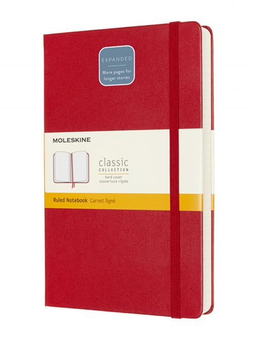 מחברת שורה כריכה קשה  MOLESKINE דגם QP060EXPF2