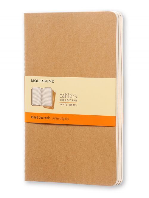 סט 3 מחברות שורה כריכה רכה מבית MOLESKINE דגם QP416