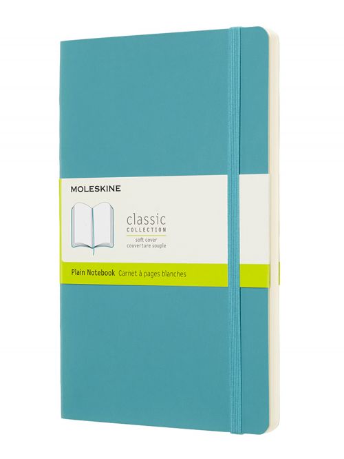 מחברת חלקה כריכה רכה מבית NOLESKINE דגם QP618B35