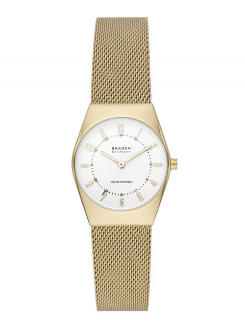 שעון סקאגן לאישה מקולקציית GRENEN LILLE SOLAR POWERED דגם SKW3077