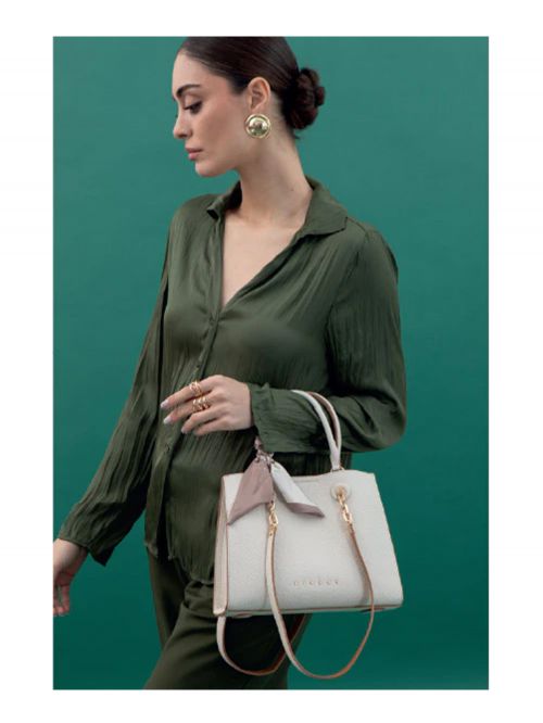 Hand Bag Beige
