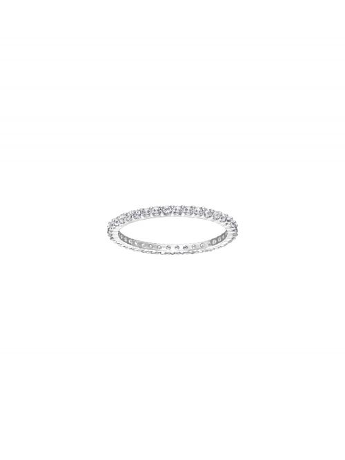 טבעת משובצת לאישה מבית SWAROVSKI קולקציית VITTORE מידה 55 דגם 5007779