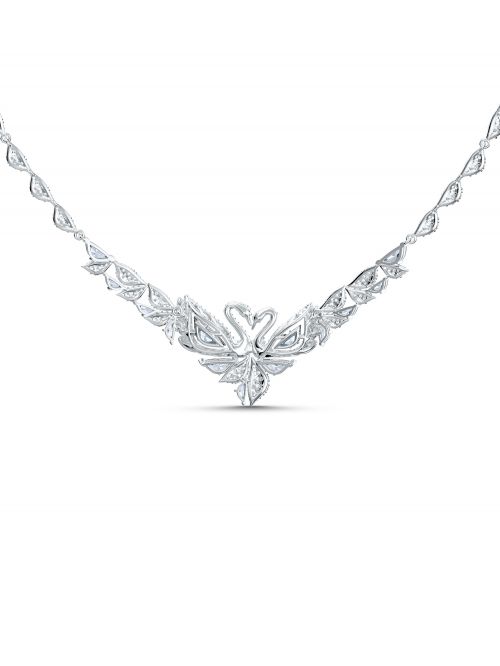 שרשרת ברבור SWAROVSKI קולקציית DANCING SWAN
