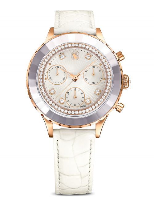 שעון יד לאישה מבית SWAROVSKI קולקציית OCTEA CHRONO  דגם 5671150