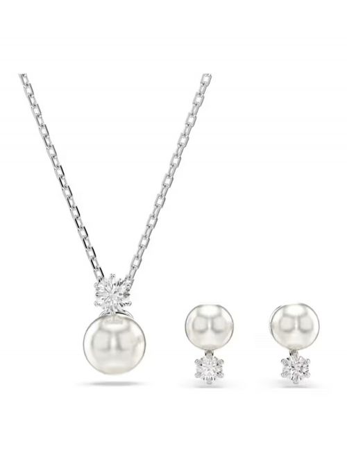 סט שרשרת ועגילים SWAROVSKI קולקציית 2 דגם 5689624
