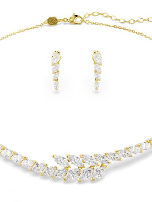 סט שרשרת ועגילים מבית SWAROVSKI קולקציית Mesmera דגם 5764868