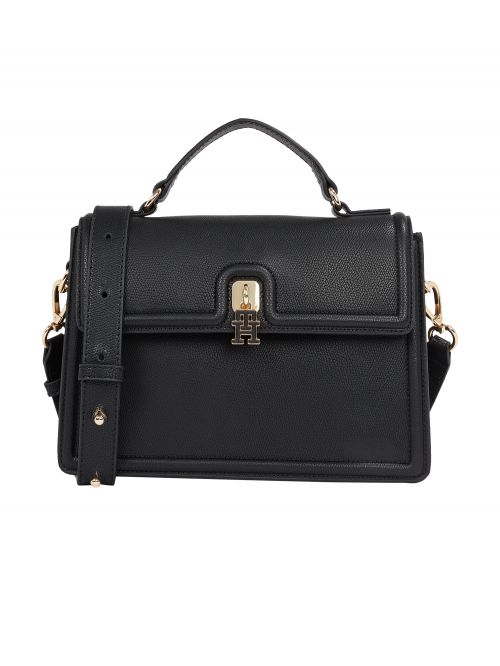 תיק דמוי עור לאישה מבית Tommy Hilfiger  דגם AW0AW17176-BDS