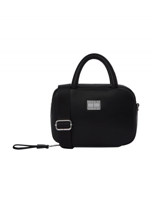 תיק דמוי עור לאישה מבית Tommy Hilfiger  דגם AW0AW17294-BDS