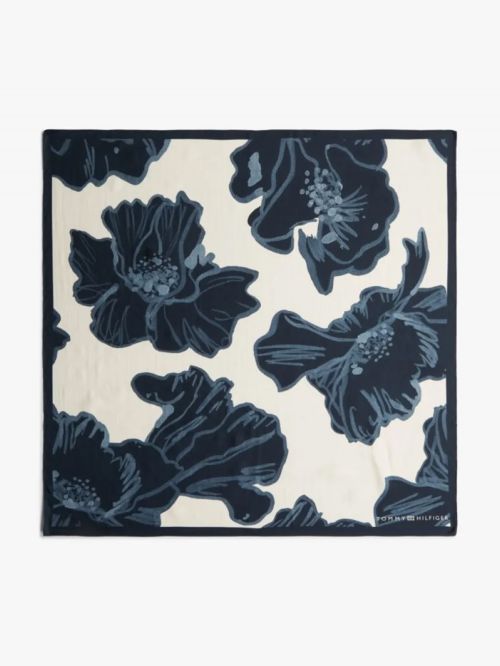 TH FLAG FLORAL SILK