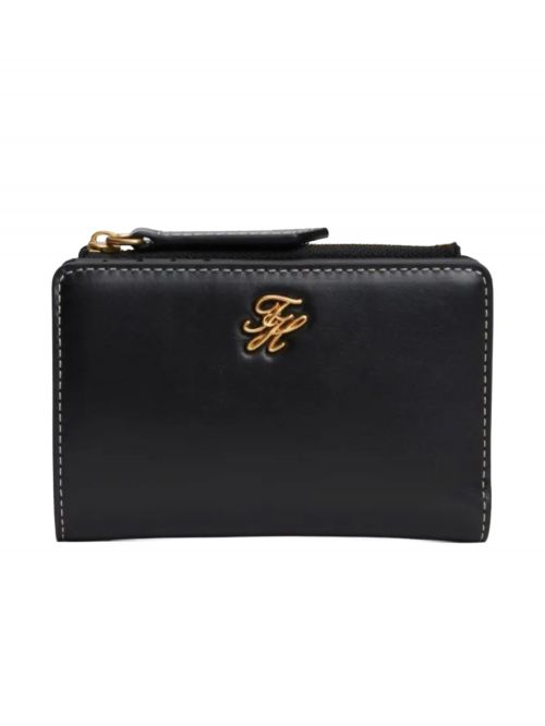 TH SCRIPT LEATHER BIFOLD