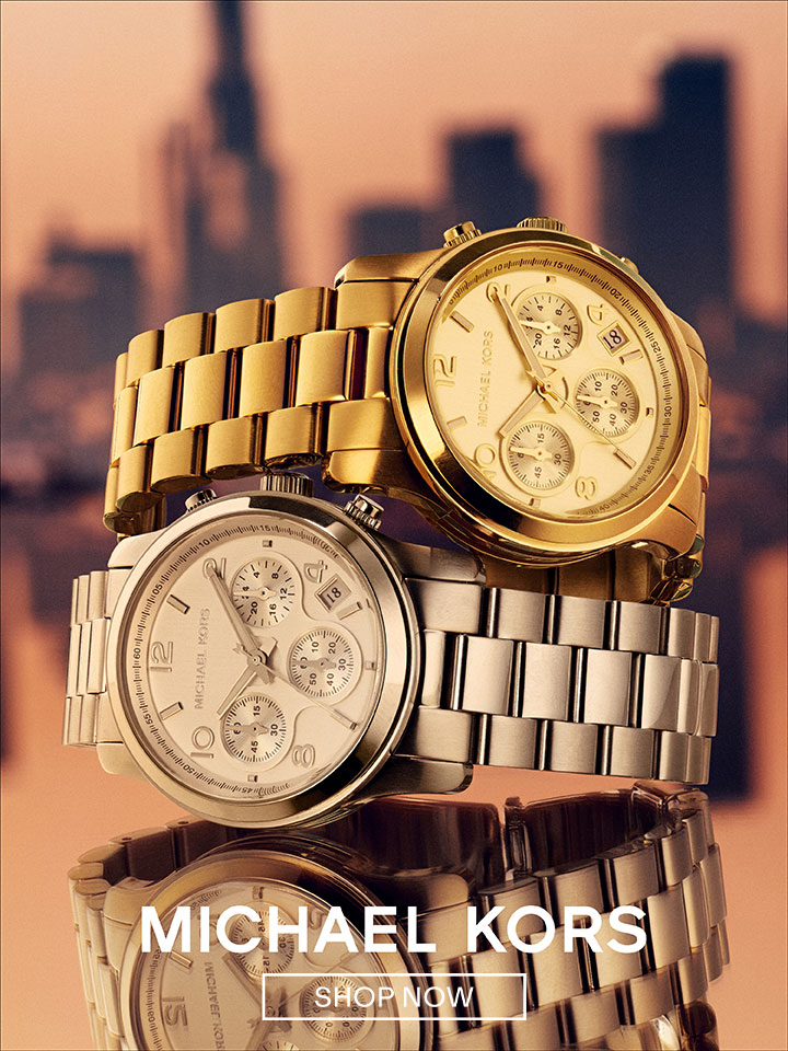 Michael Kors watch & jewelry. SHOP NOW