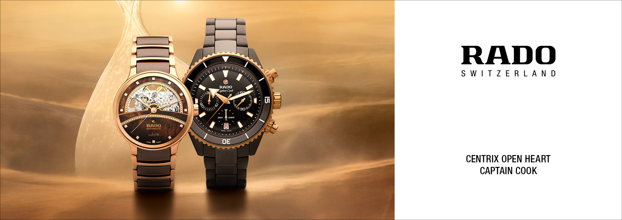 RADO SWITZERLAND. CENTRIX OPEN HEART