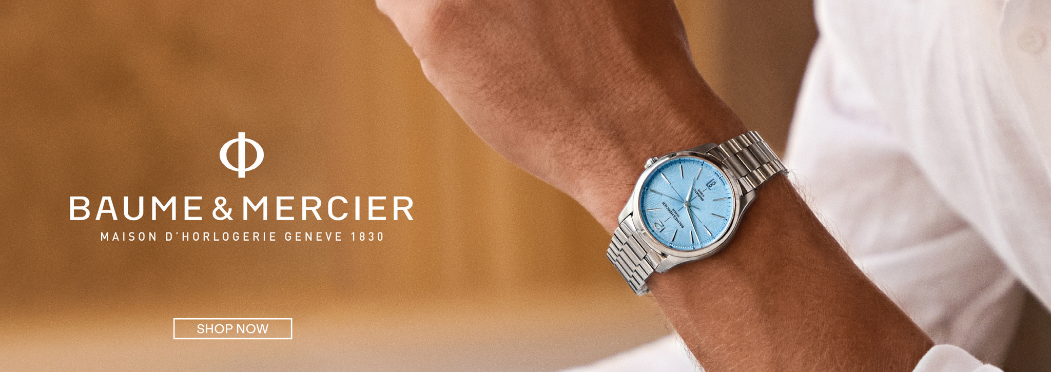 baume & mercier. MAISON D'HORLOGERIE GENEVE 1830, SHOP NOW