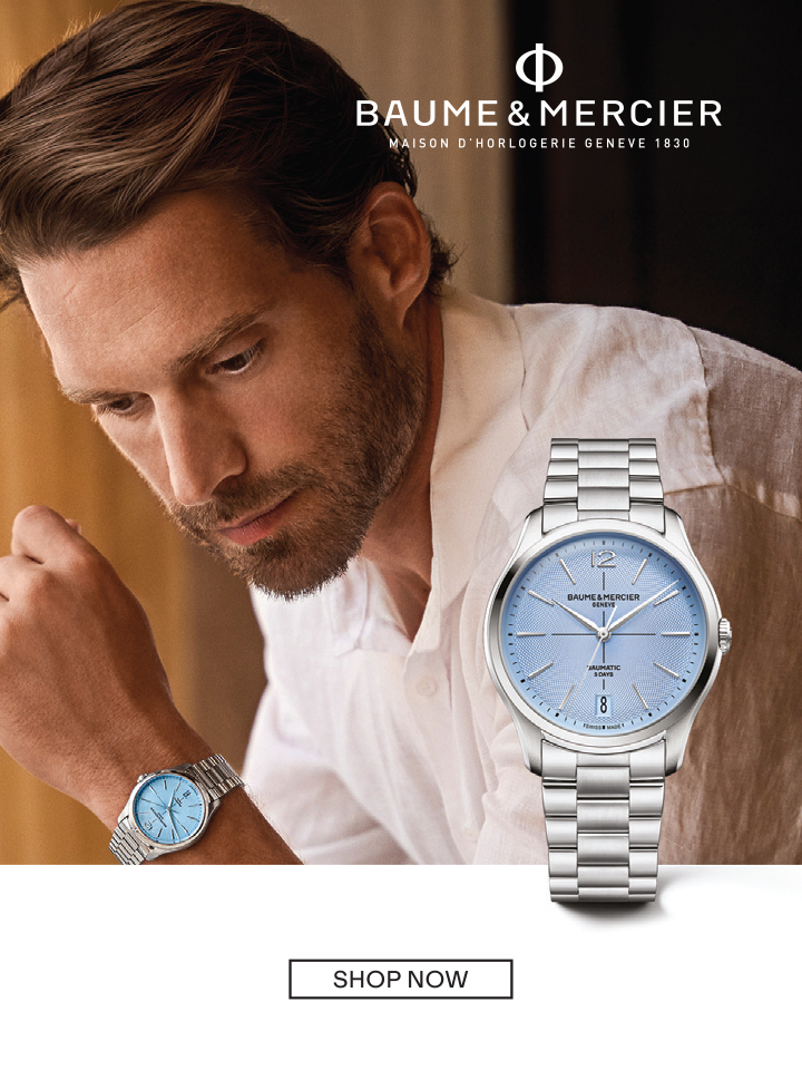 baume & mercier. MAISON D'HORLOGERIE GENEVE 1830, SHOP NOW